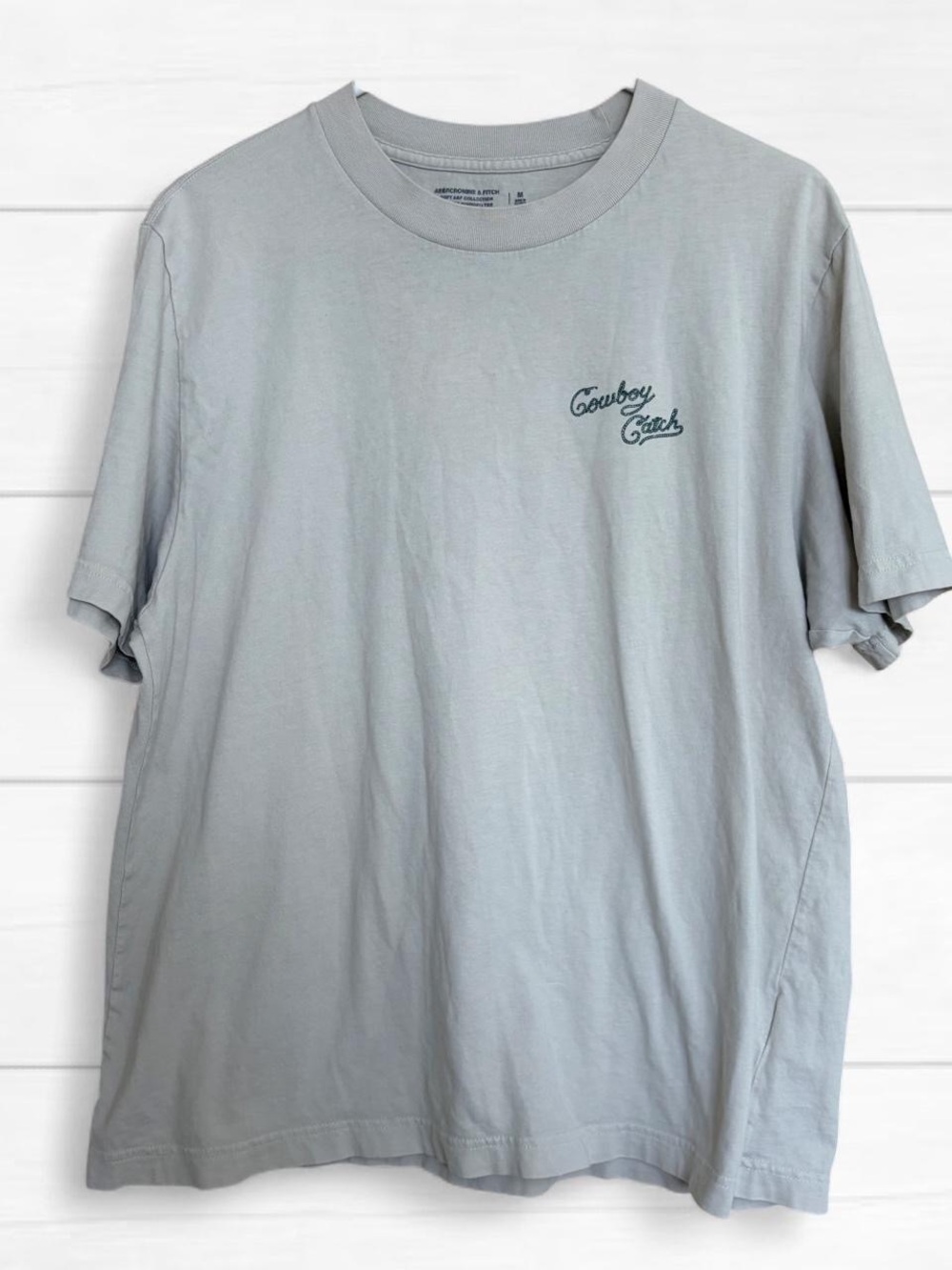 Abercrombie & Fitch Beige Short Sleeve Tee Medium